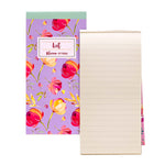 Blossom Floral Magnetic Shopping Lists - 6 pack