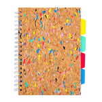 Pukka Planet Cork Subject Divider Notebook