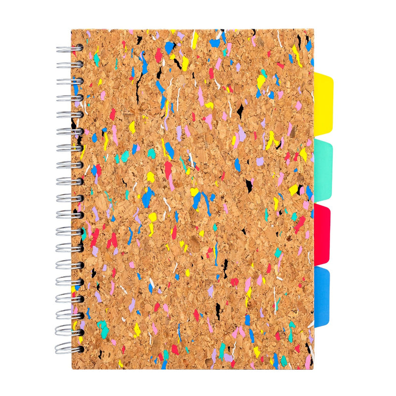 Pukka Planet Cork Subject Divider Notebook