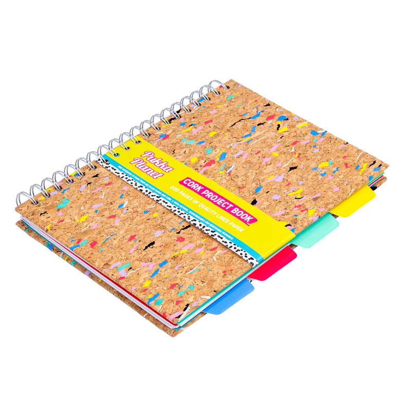 Pukka Planet Cork Subject Divider Notebook