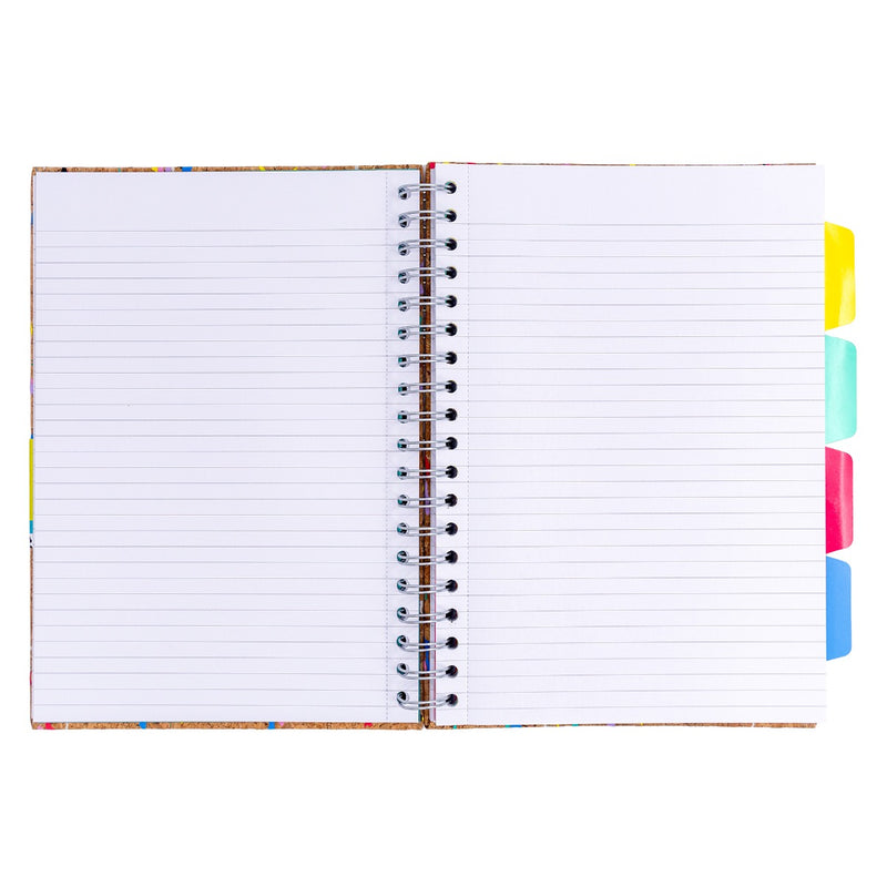 Pukka Planet Cork Subject Divider Notebook