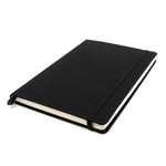 Soft Cover A5 Notebook College Ruled in Black