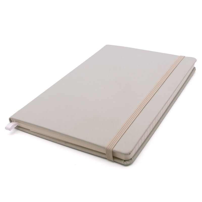 Soft Cover A5 Notebook College Ruled in Pebble