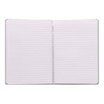 Soft Cover A5 Notebook College Ruled in Pebble