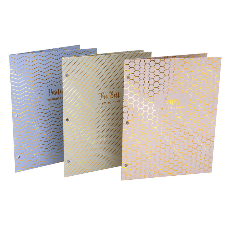 Haze 2-pocket Portfolio - Assorted Pack of 6