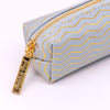 Haze Slim Pencil Case in Blue