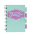 Pastel B5 5-subject notebook -3 pack