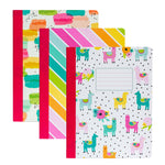 Color Wash Composition Books 3-pack