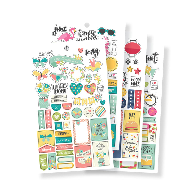 Seasons Mini Sticker Tablet