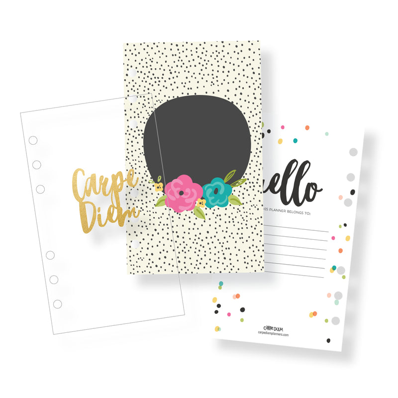 Personal Planner Good Vibes Monthly Inserts