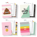 A5 Planner Emoji Love Insert set