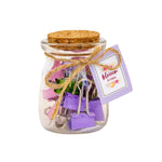 Blossom binder clip jar