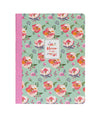 Green Blossom composition books