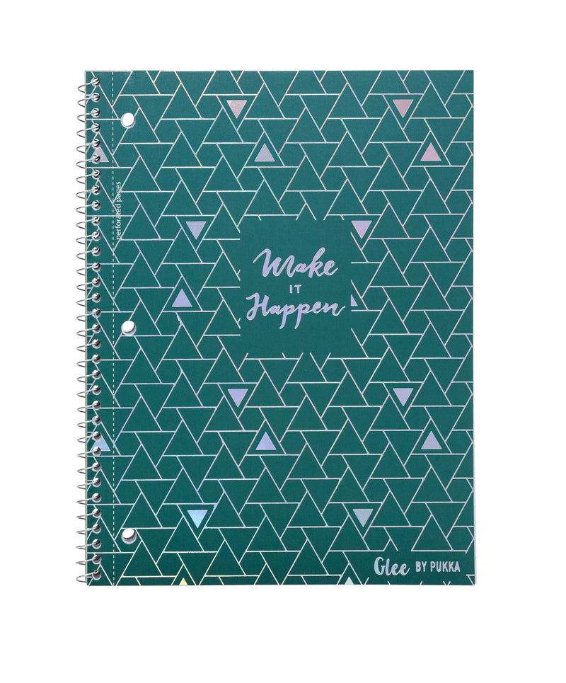 Glee 1-Subject Spiral Notebooks - Pack of 3