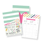 A5 Planner Fitness Inserts