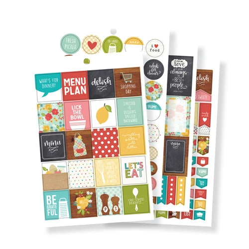 Recipe A5 Sticker Tablet