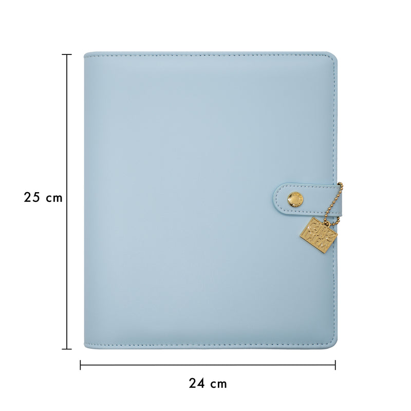 Sky blue A5 planner box set 