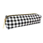 Buffalo check slim pencil case