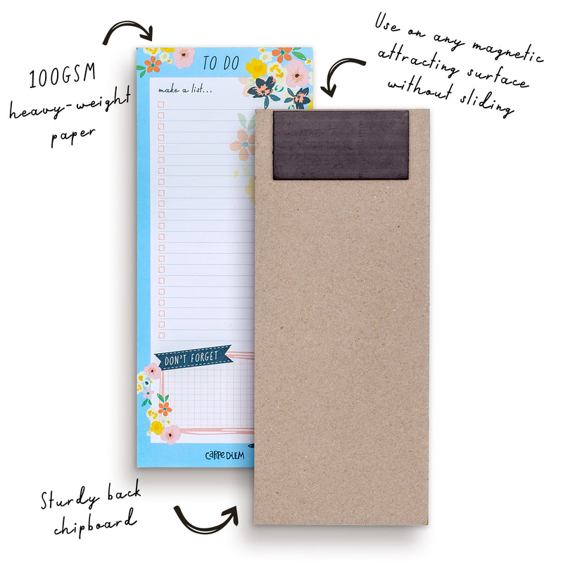 Ditsy Floral Magnetic To Do List