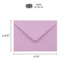 Pastel Colored Assorted A2 Envelopes - Pack of 25