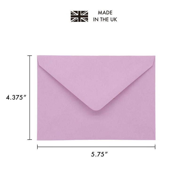 Pastel Colored Assorted A2 Envelopes - Pack of 25