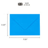 Bright Coloured Assorted A7 Envelopes - Pack of 25