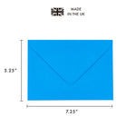 Bright Coloured Assorted A7 Envelopes - Pack of 25