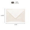 Fresh White A2 Envelopes - Pack of 25