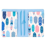 Sky Blue A6 Notebook and Passport Holder