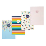 Hearts Assortment A6 Notebooks - 4 Pack