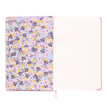 Inner of Carpe Diem pink check soft cover journal 