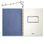 Sky Blue B5 Hardcover Notebook