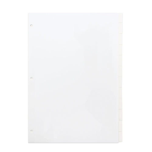 Concord White Divider Letter Size 12-Part