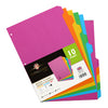 Pukka Pads Concord 1 part brightly colored divider