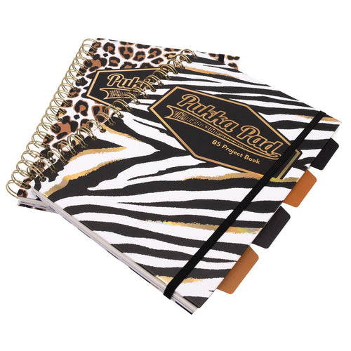 Wild B5 Hardcover Assorted Project Books - Pack of 2