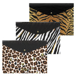 Wild Stud Wallets Assorted - Pack of 3