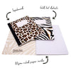 Animal print wild composition book