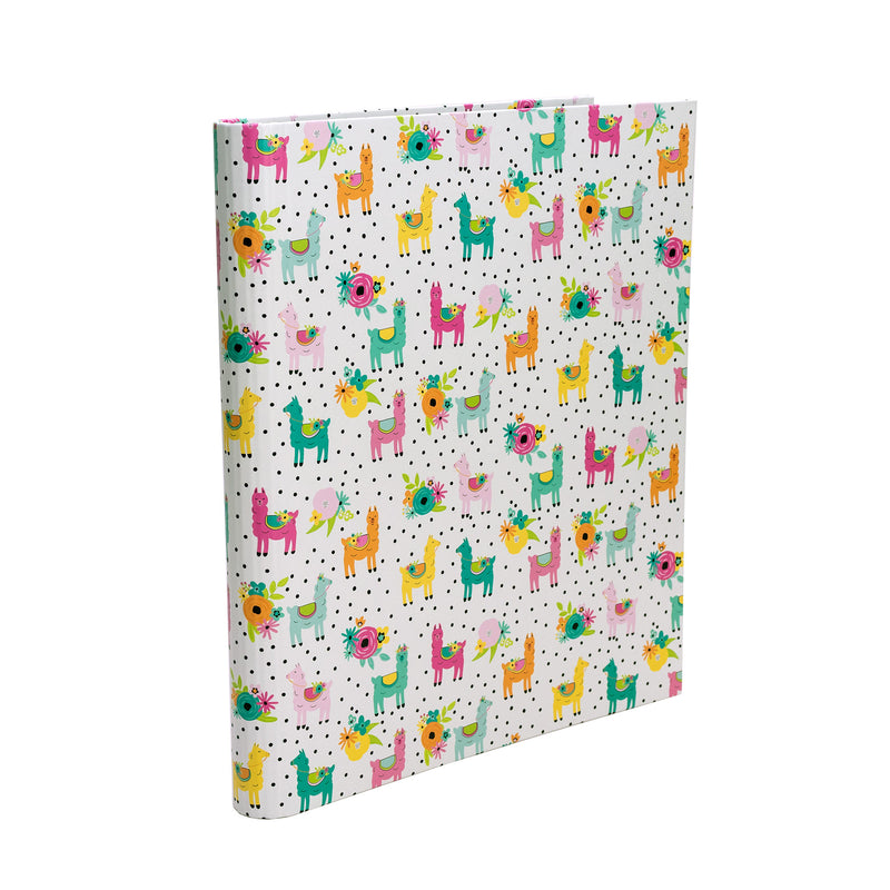 Carpe Diem Preloaded Rollbound Llama Binder