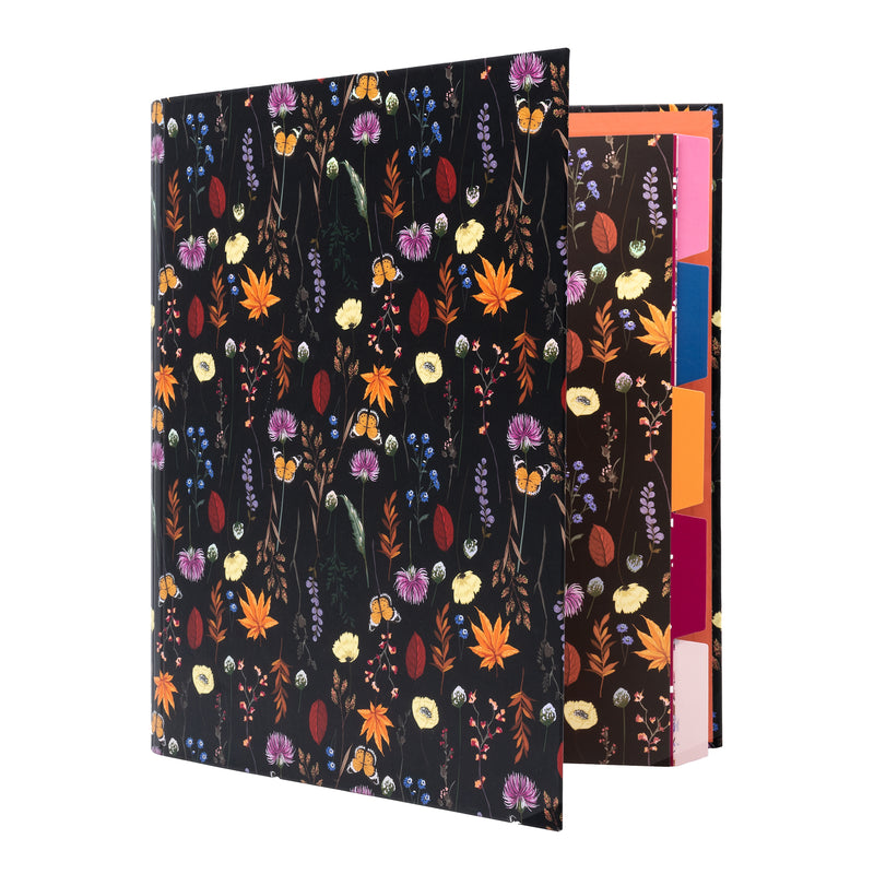 Bloom Rollbound Preloaded 3-Ring Binder in Black