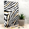 Wild Zebra Print Rollbound Binder Preloaded 3-Ring