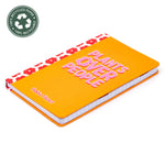 Pukka Planet Soft Cover Notebook "Plants Over People"