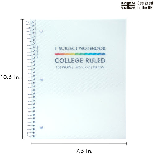 Basics 1-Subject Notebook