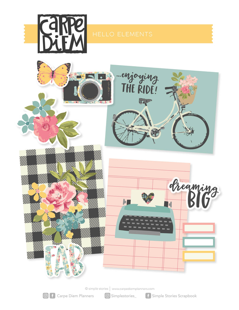 Hello Printables - Elements