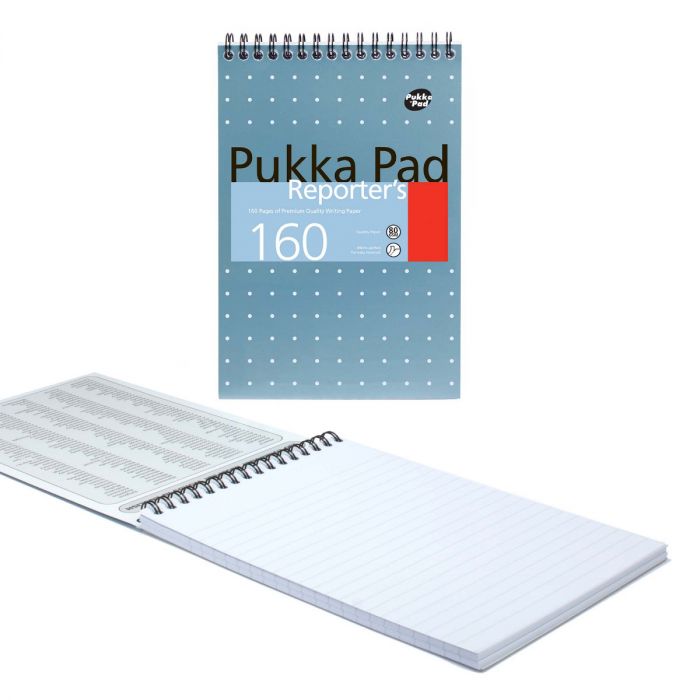 Pukka Pad Metallic Reporters Pad - Pack of 3