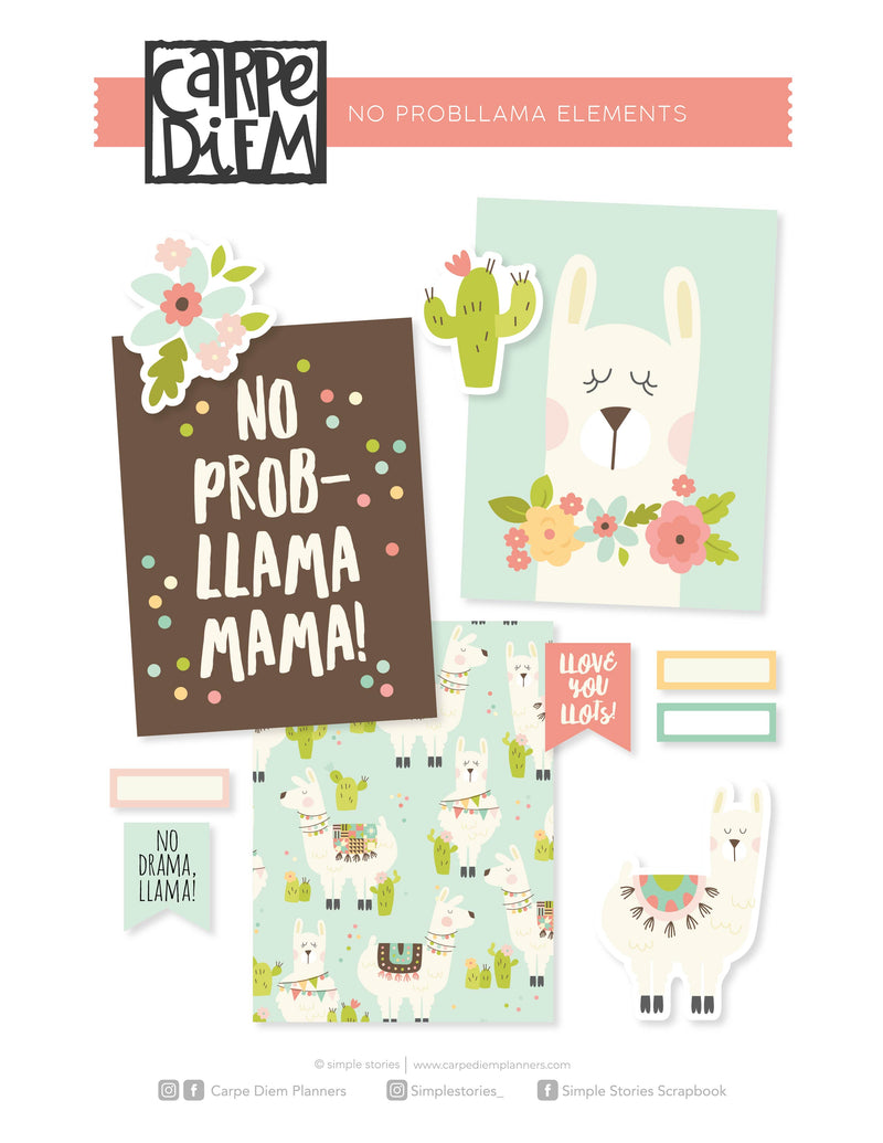 No ProbLlama Printables - Elements