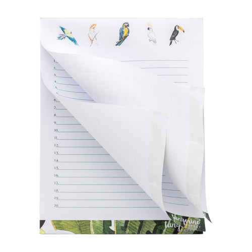 Carpe Diem x La Papelaria, Large Notepad in Birds