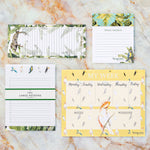 Carpe Diem x La Papelaria, Weekly Planner Desk Pad in Cockatoo